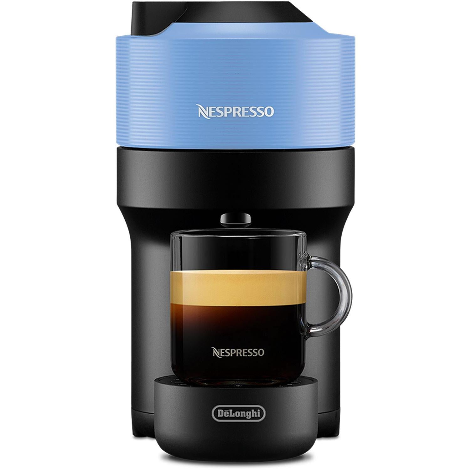 de'longhi vertuo pop nespresso machine (pacific blue)