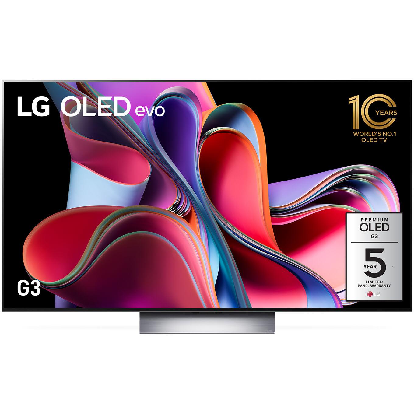 lg 77" oled evo g3 4k uhd smart tv (2023)