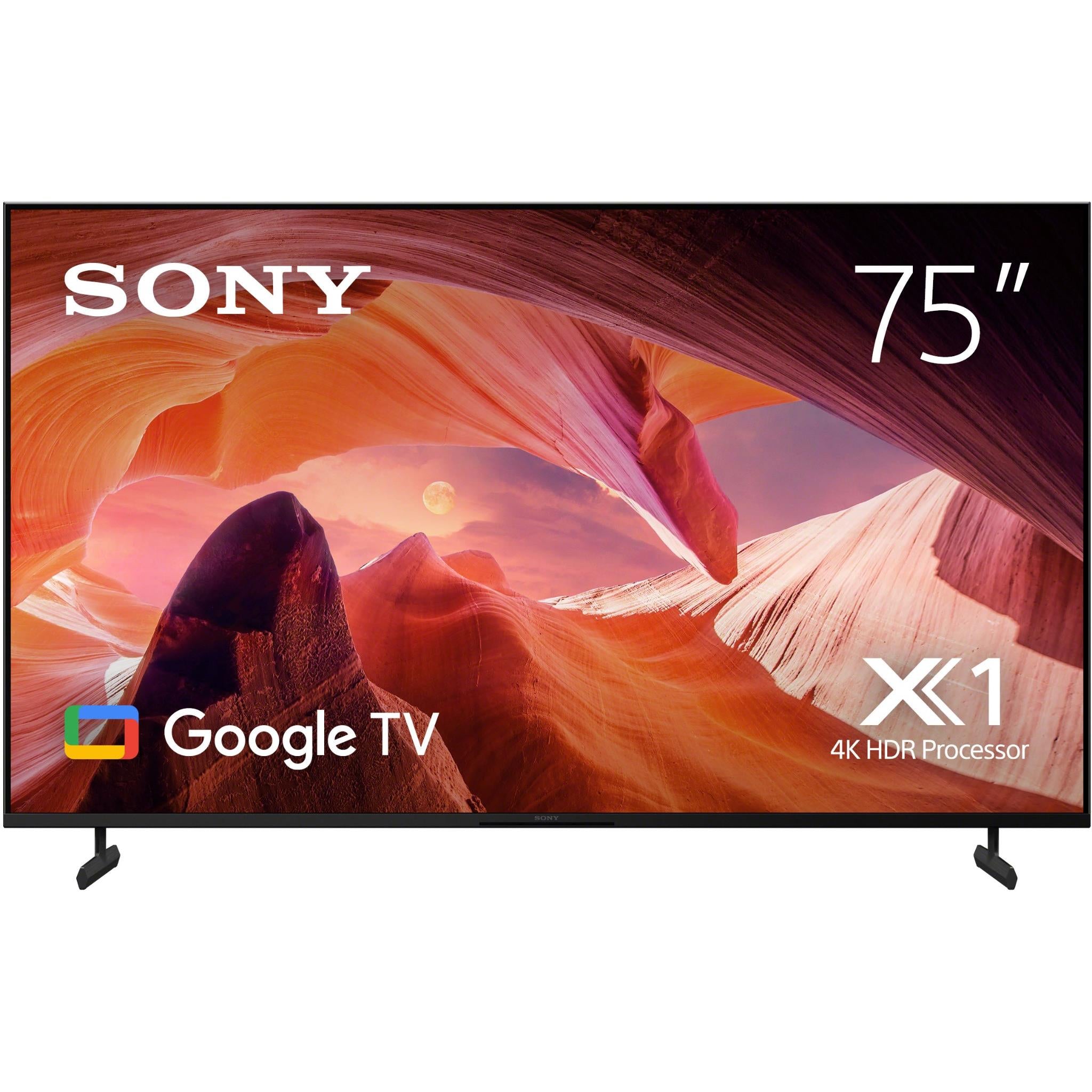 sony 75" x80l bravia led 4k google tv [2023]