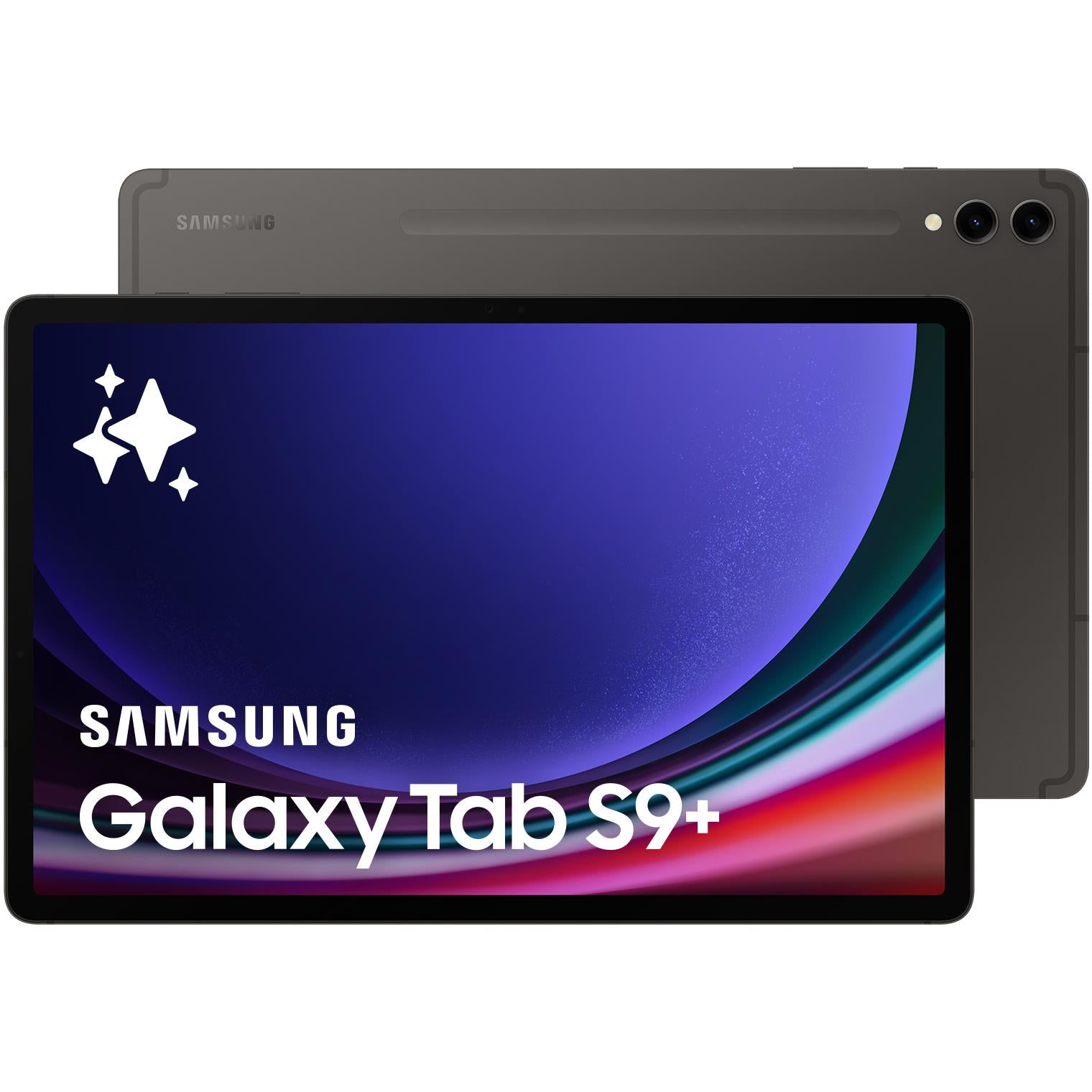 samsung galaxy tab s9+ 12.4" 5g 256gb (graphite)