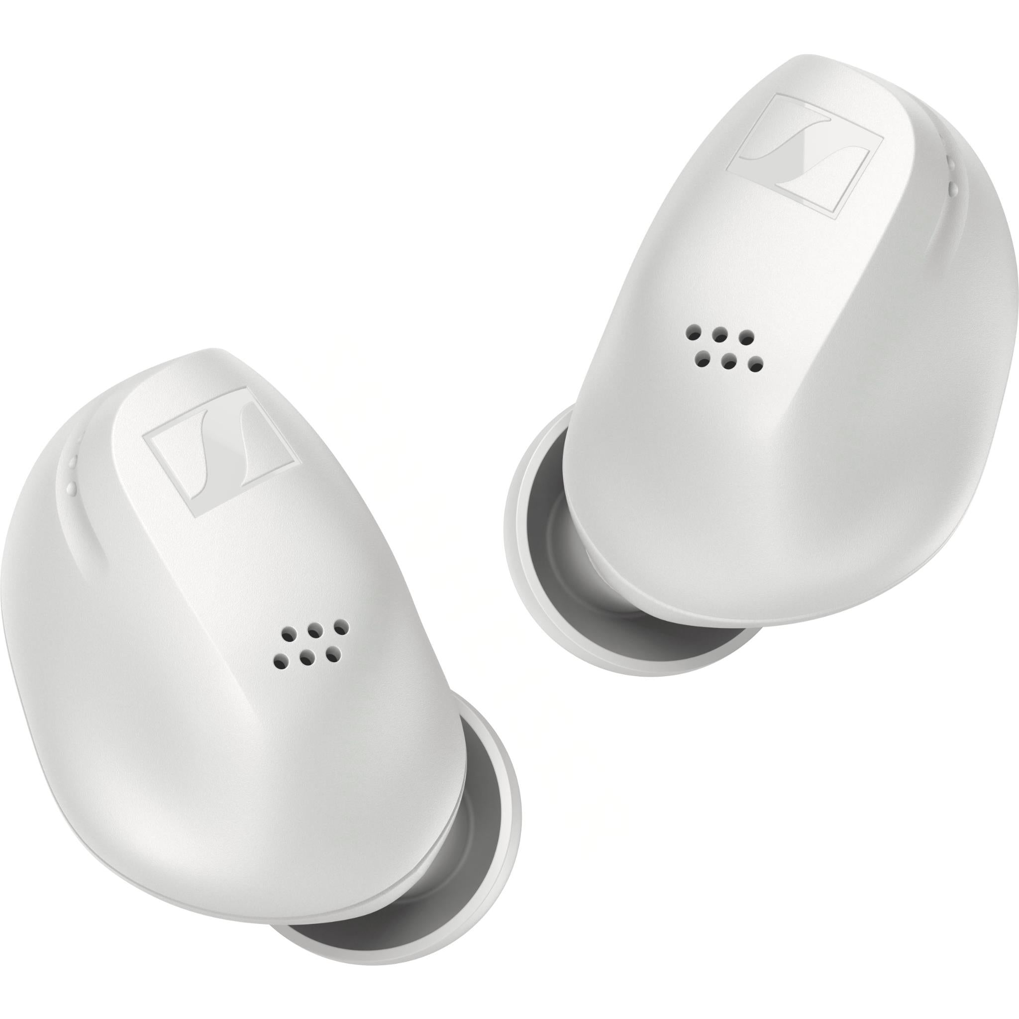 sennheiser accentum true wireless anc in-ear headphones (white)