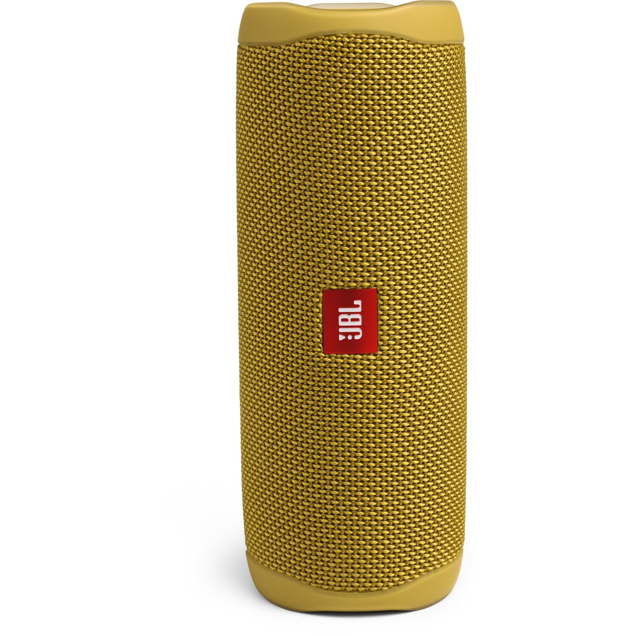 jbl flip 5 portable bluetooth speaker (yellow)