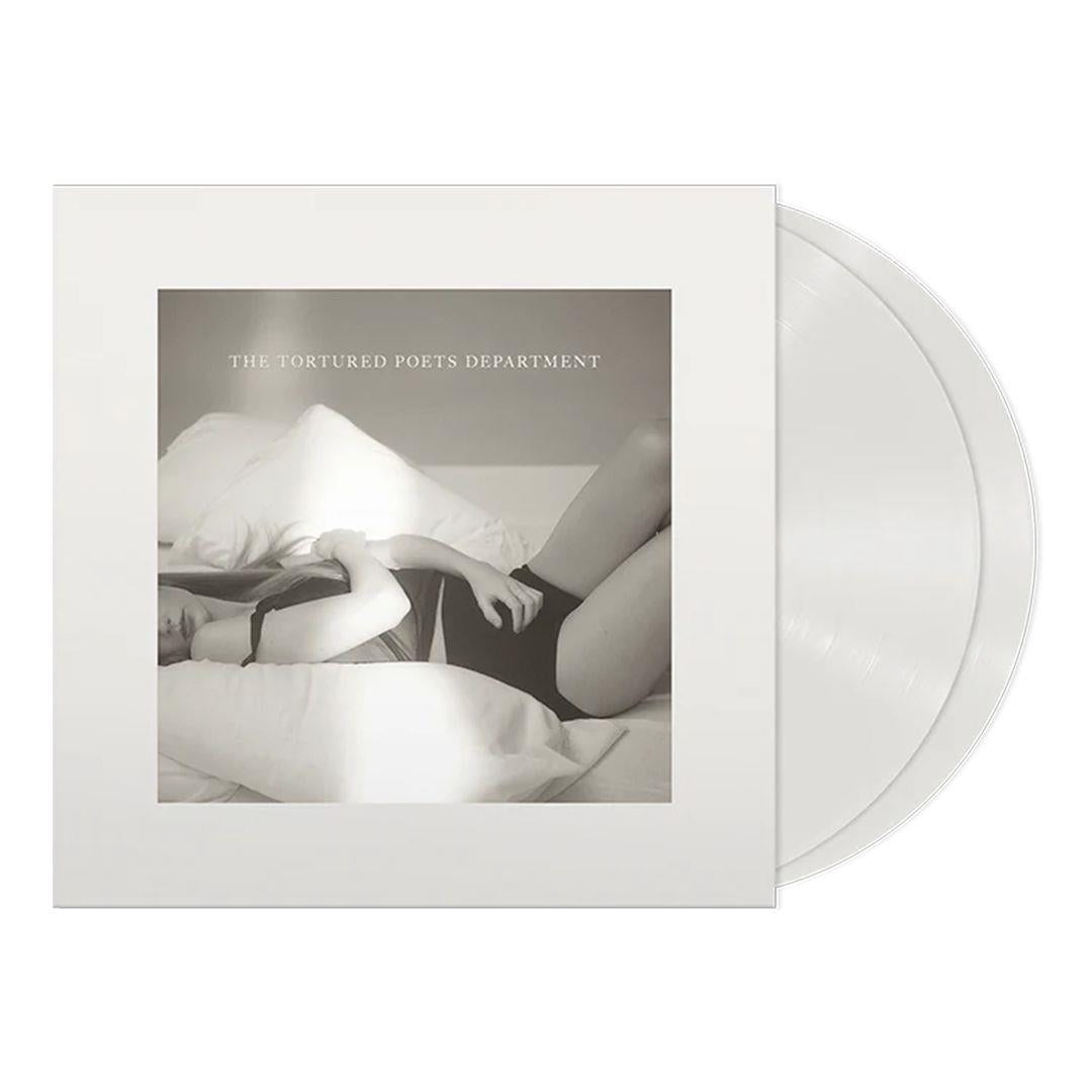 the tortured poets department - the manuscript (ghosted white vinyl)