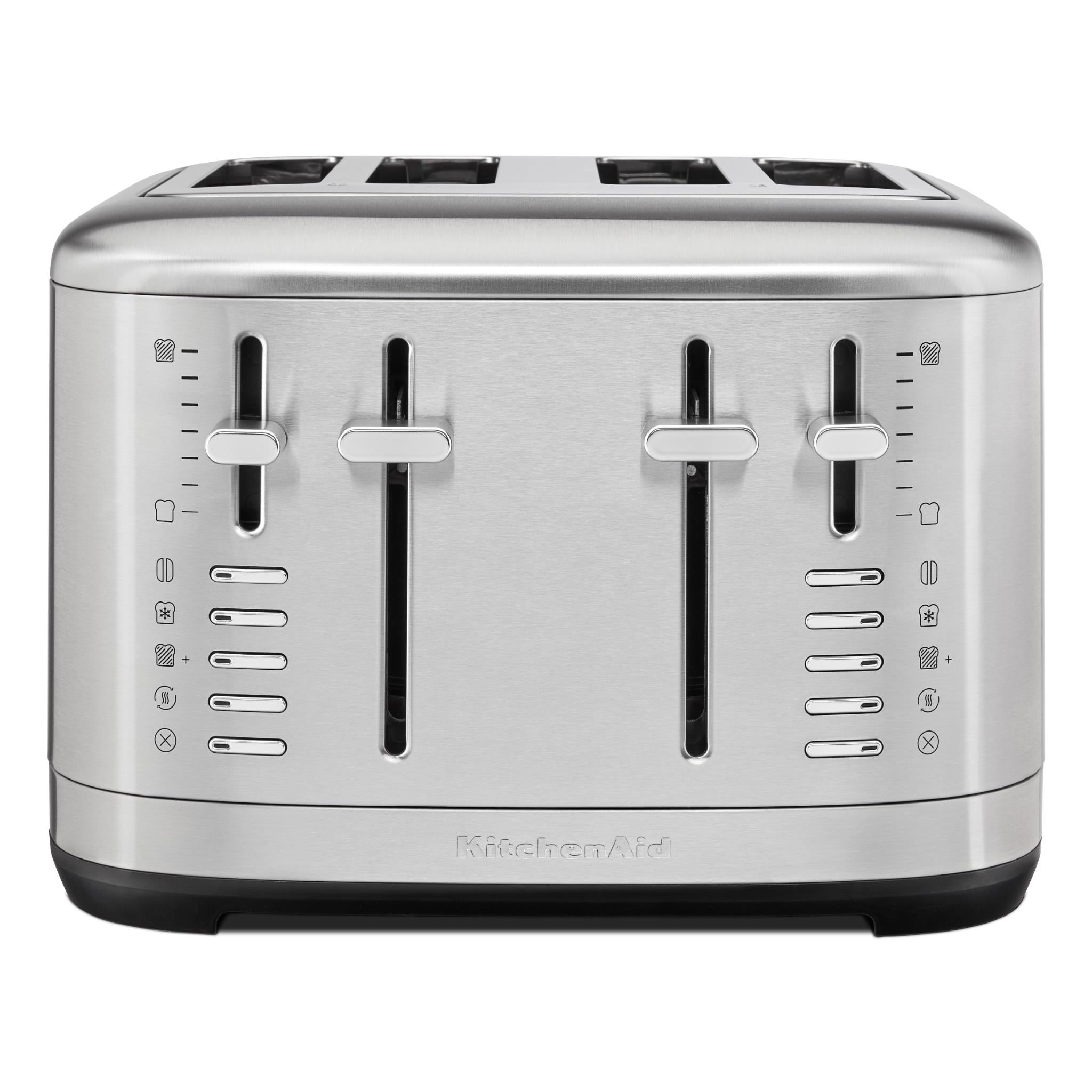 kitchenaid kmt4109 4 slice toaster (stainless steel)