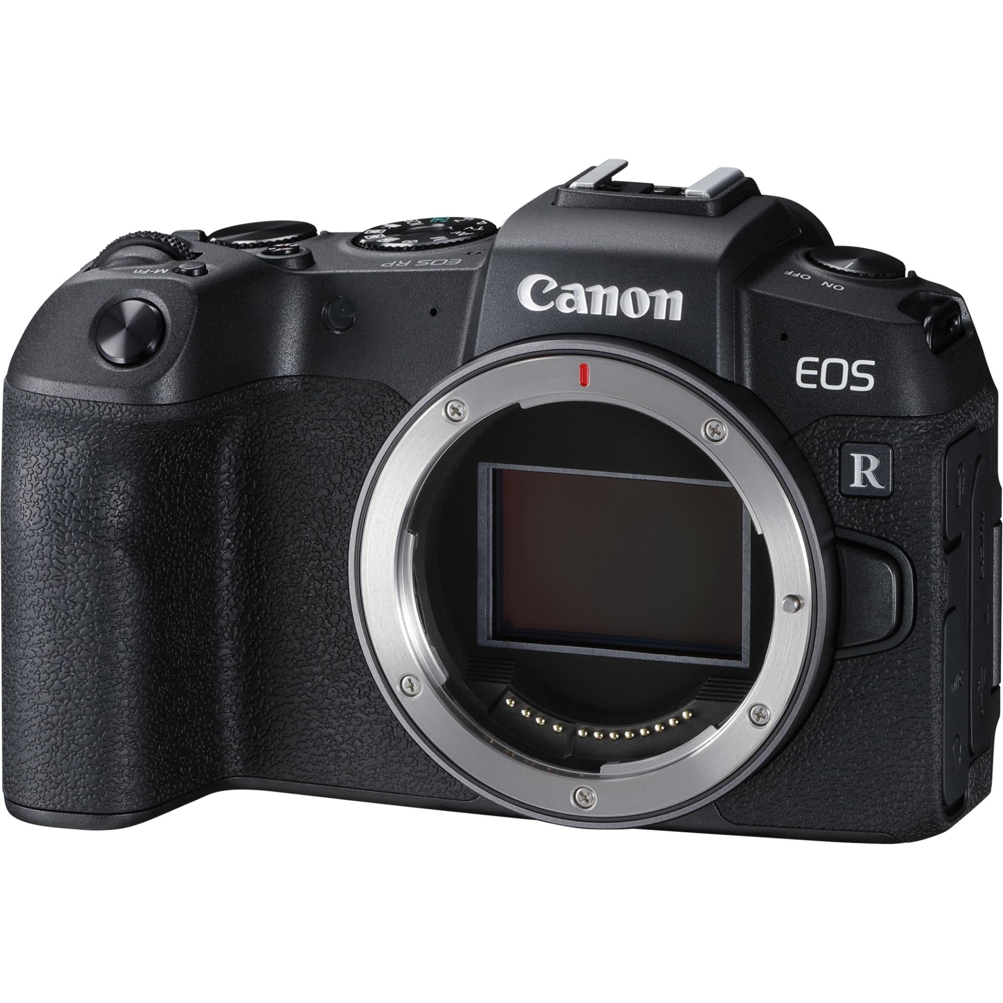 canon eos rp 26mp/4k full frame mirrorless camera (body only)