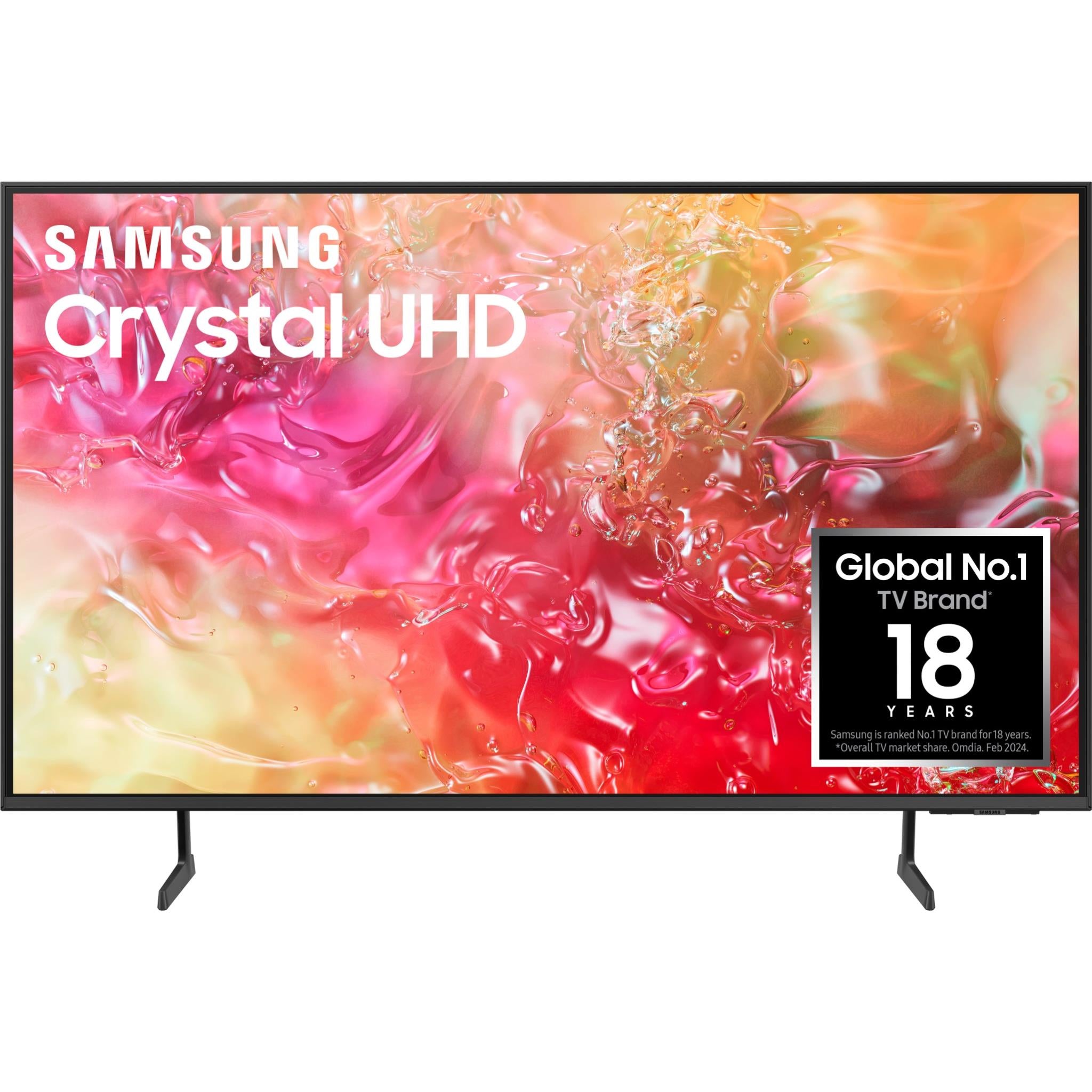 samsung 43" du7700 crystal led uhd 4k smart tv [2024]