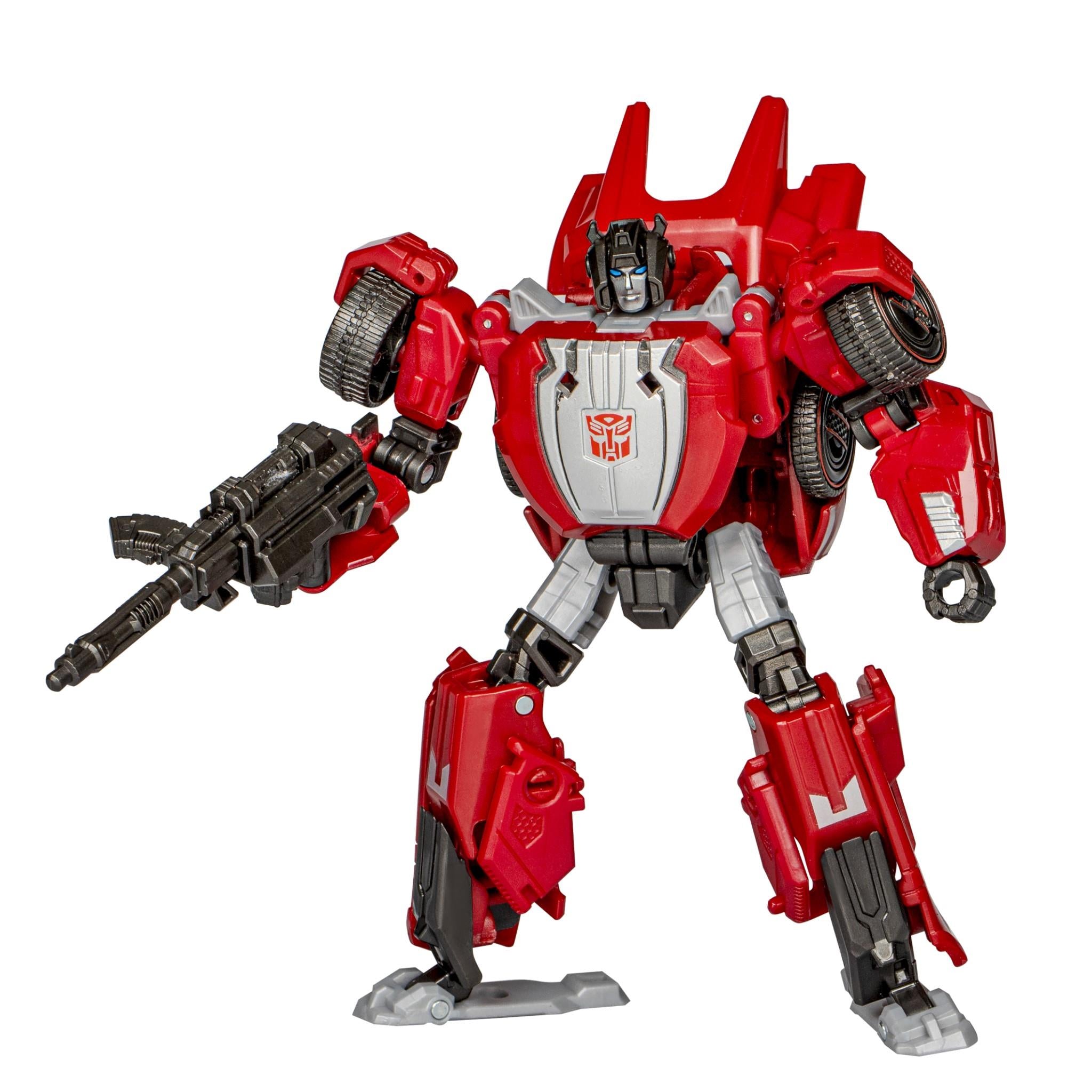 transformers - studio series 07: deluxe transformers: war for cybertron - sideswipe figure