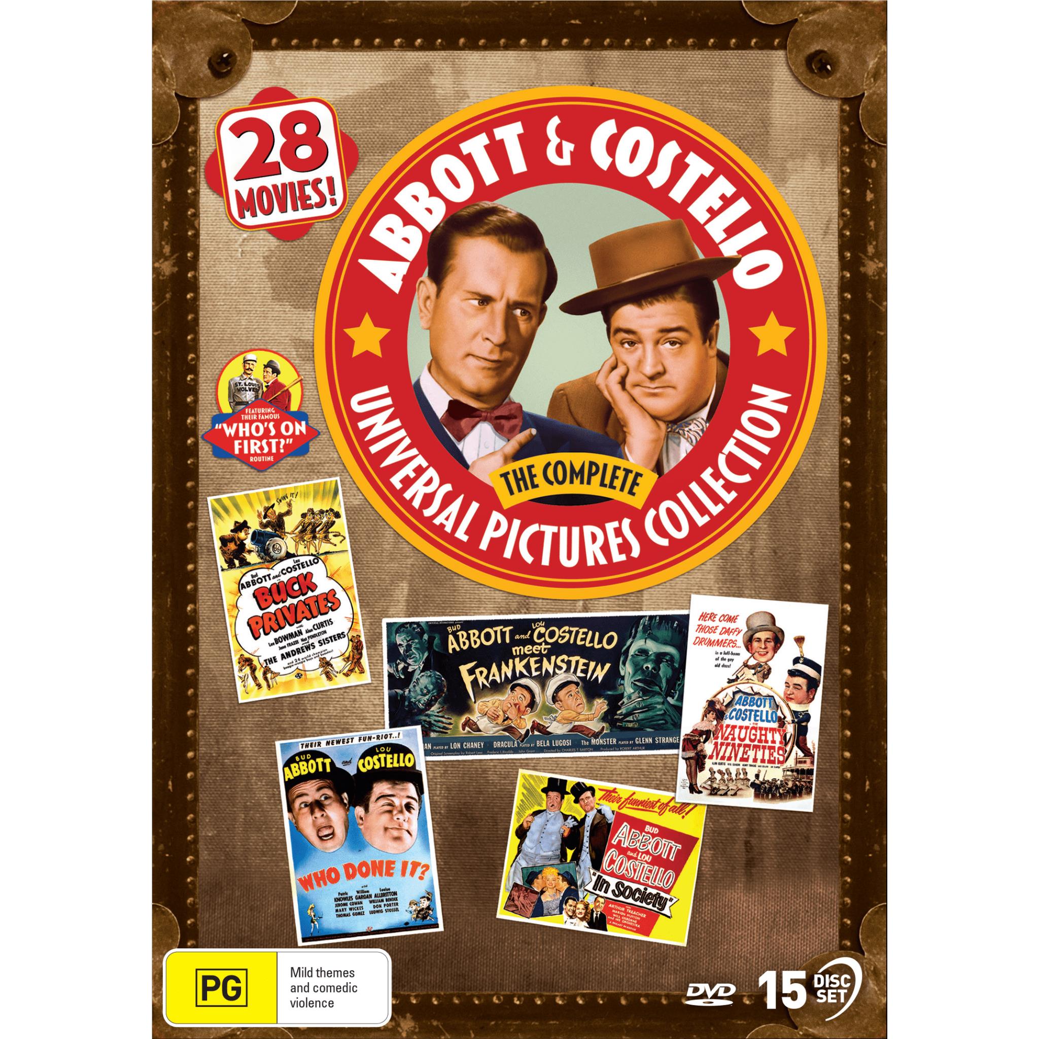 abbott and costello: the complete universal pictures collection