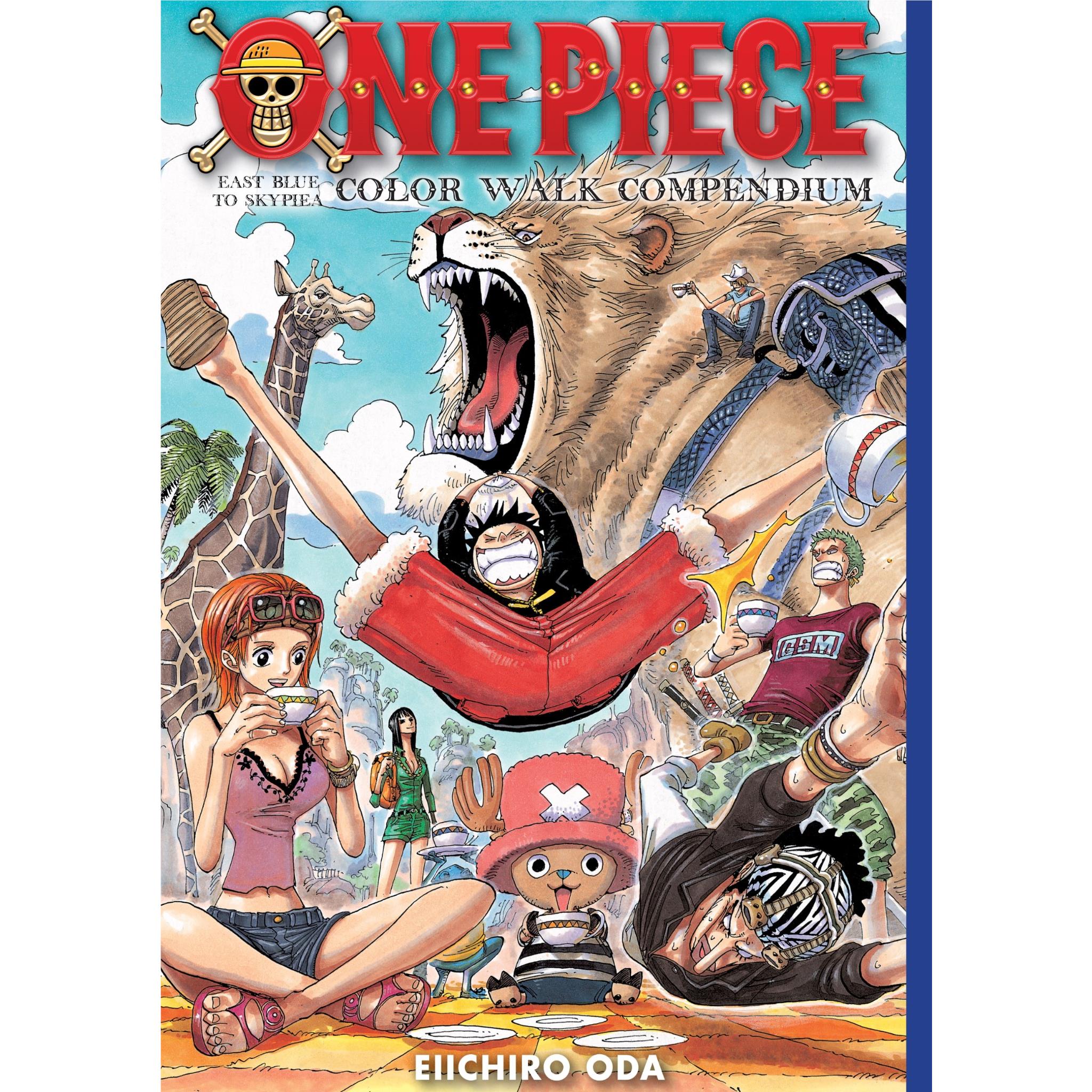 eiichiro oda - one piece color walk compendium: east blue to skypiea