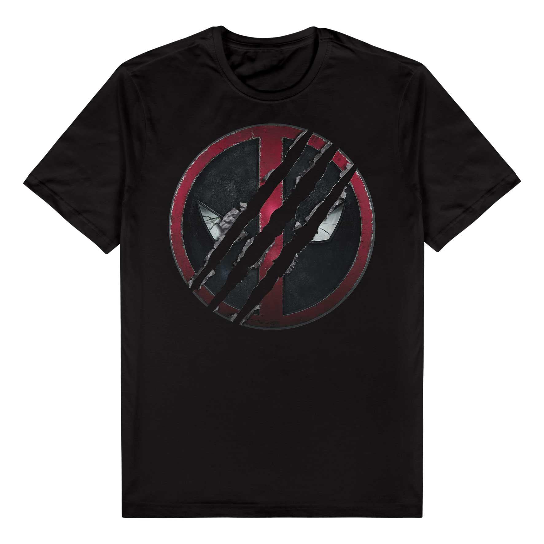 deadpool & wolverine - logo t-shirt
