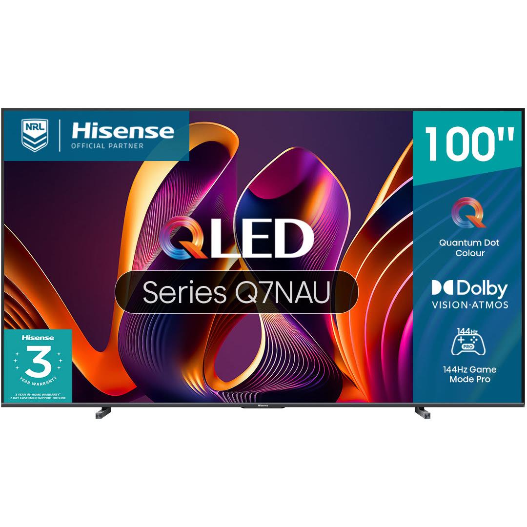 hisense 100" q7nau 4k qled smart tv [2024]