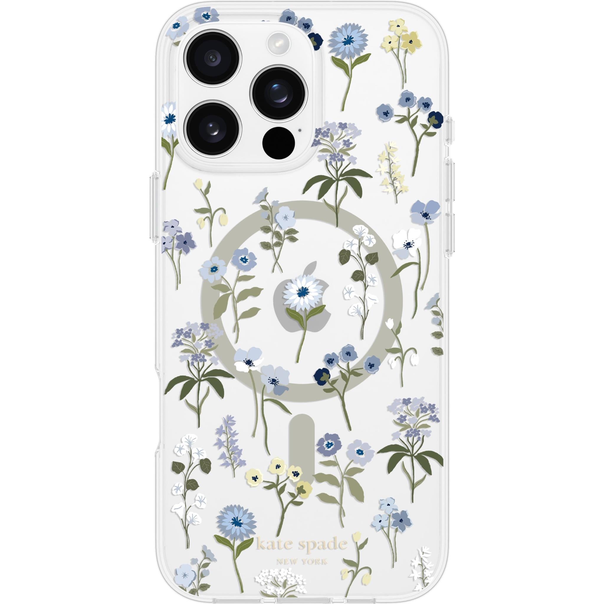 kate spade protective magsafe case for iphone 16 pro max (precious bloom)