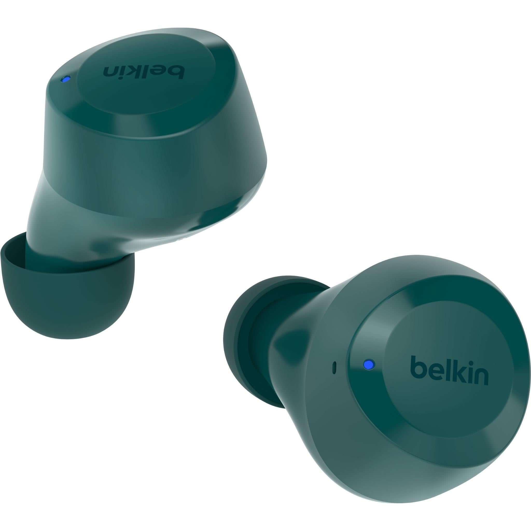 belkin soundform bolt 2 true wireless in-ear headphones (teal)