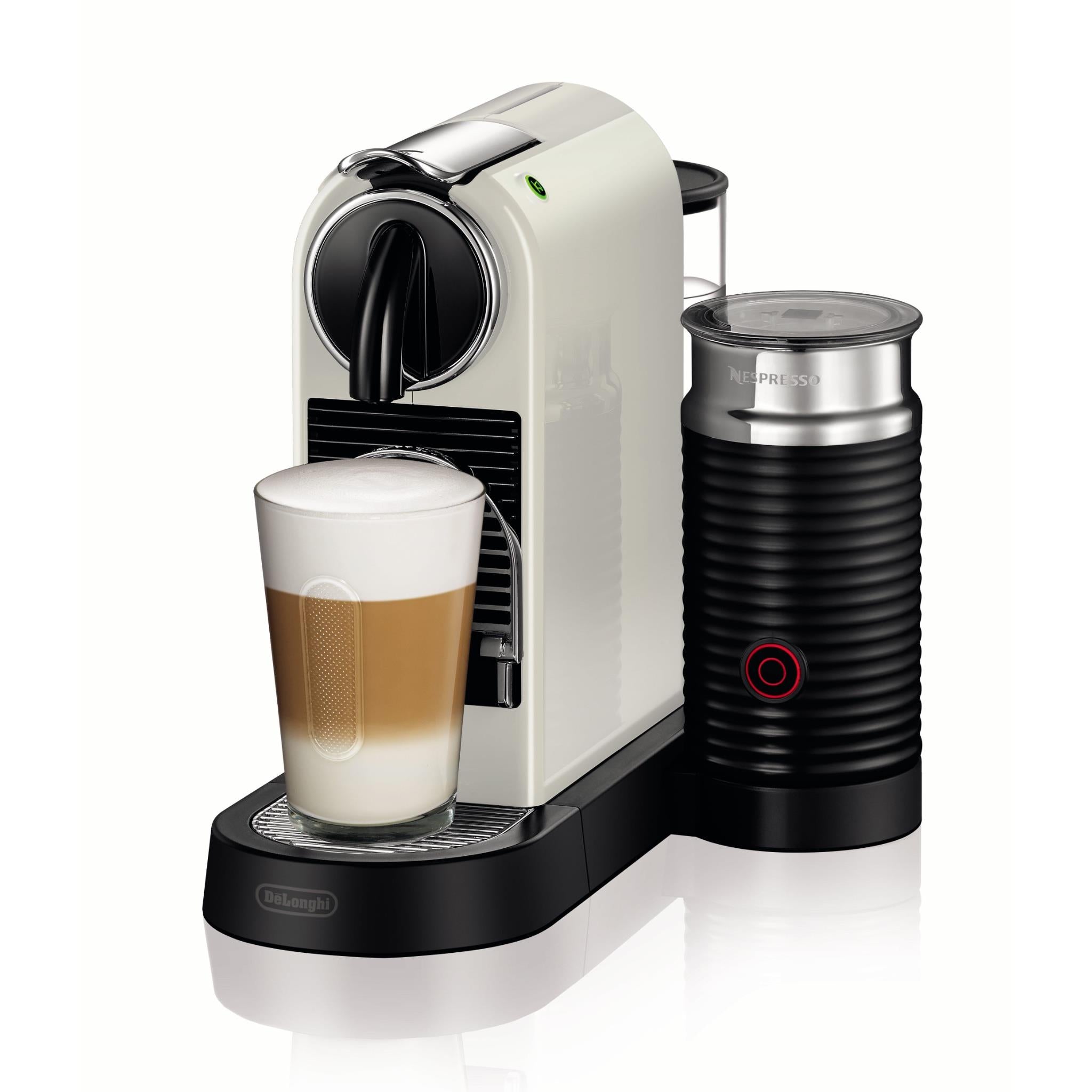 de'longhi nespresso citiz & milk coffee machine (white)