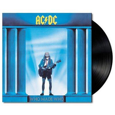 Backwood Records Ac Dc Who Made Who Japan Promo Lp Obi White Label Used Japanese Press Vinyl Records For Sale