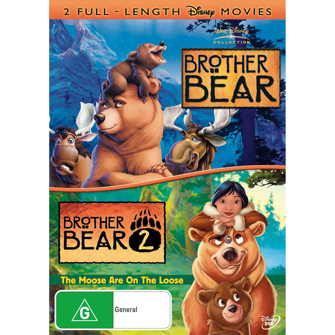 brother bear and home on the range dvd