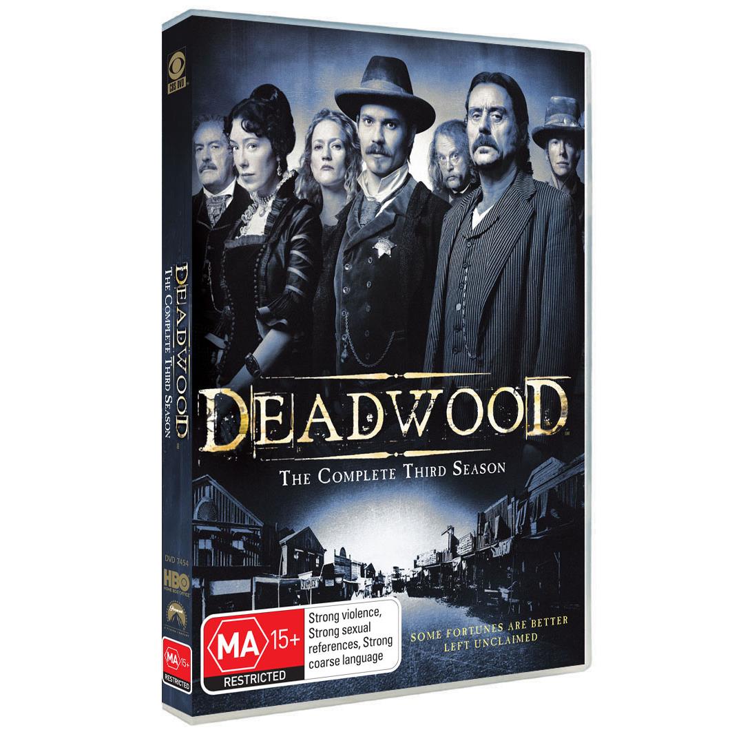 dvd deadwood season 3