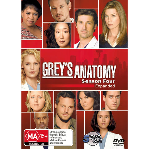 Grey S Anatomy Season 4 Jb Hi Fi