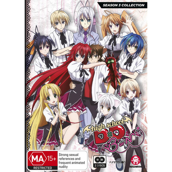 Anime review: Highschool DxD New Season 2 (Blu-Ray) – Digitally Downloaded