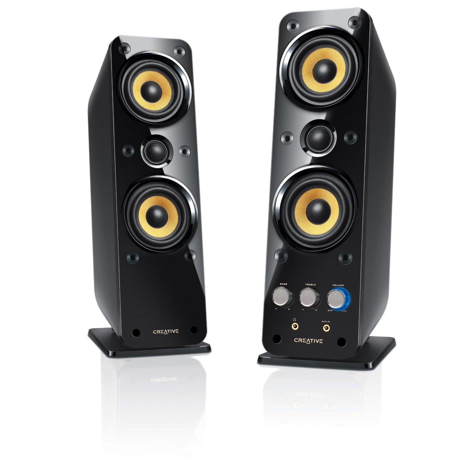 creative gigaworks t40 2.0 desktop speakers series ii