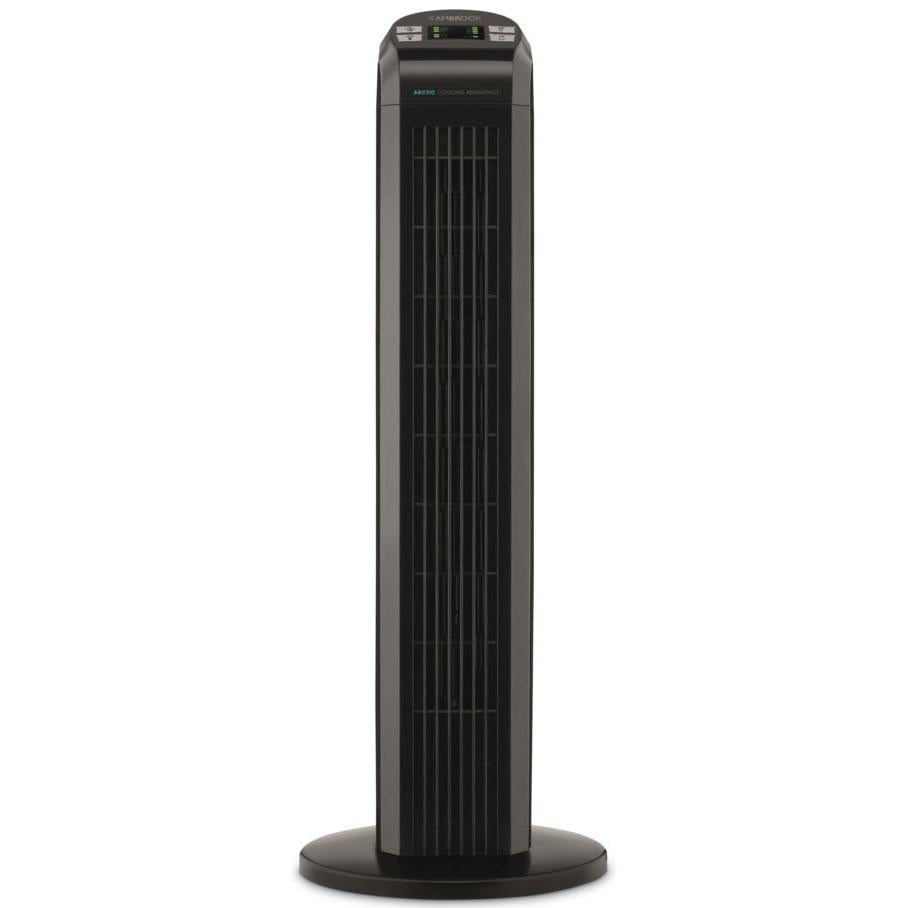 kambrook arctic 77cm tower fan with remote control