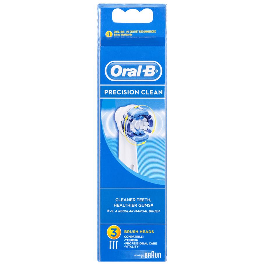 oral-b precision clean refill 3 pack