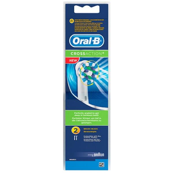 oral-b cross action refill 2 pack