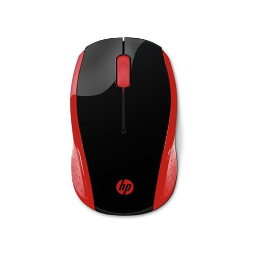 hp 200 wireless mouse (empress red)