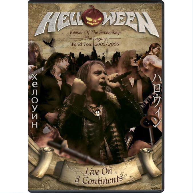 helloween: live on 3 continents (deluxe pack)