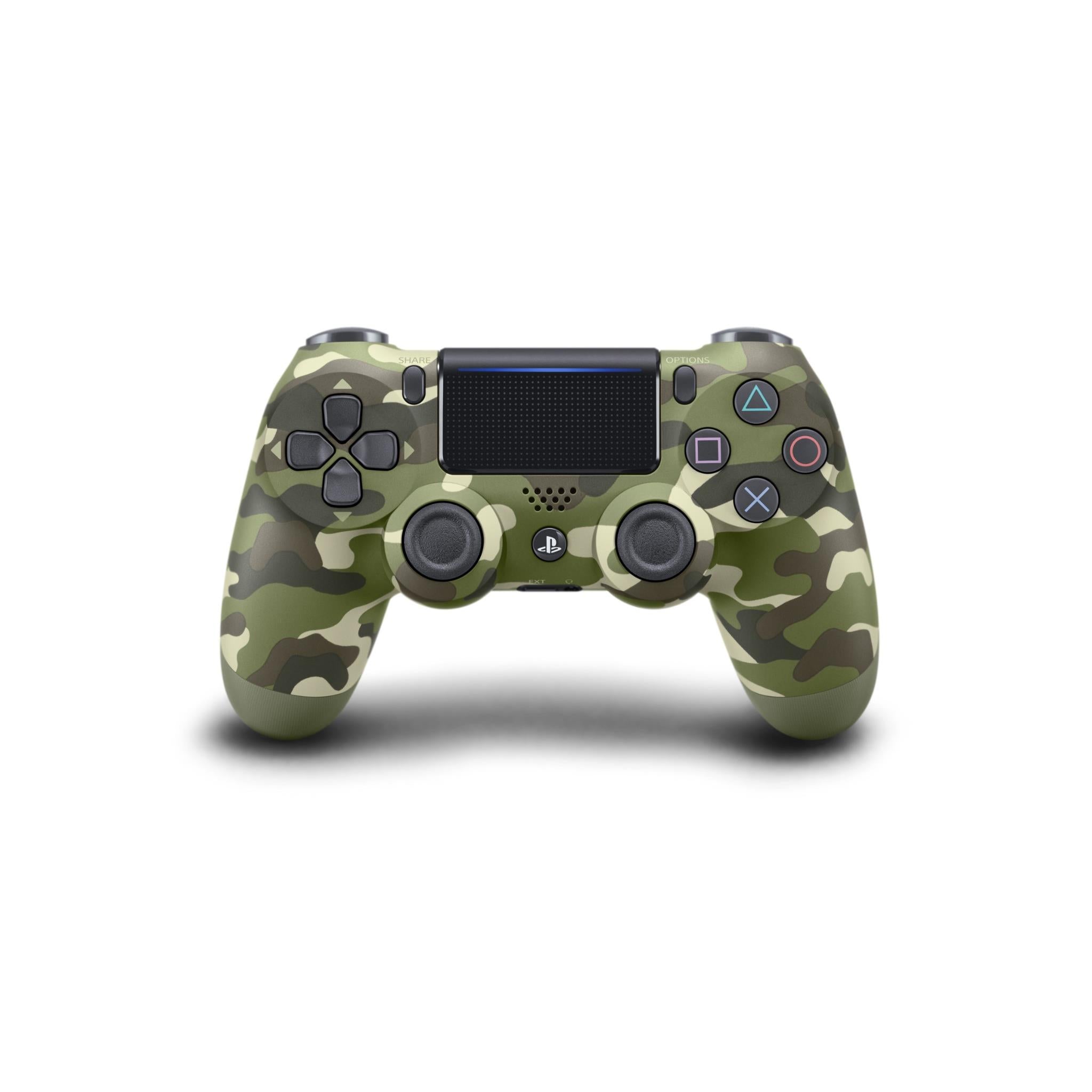 ps4 playstation 4 dualshock 4 wireless controller green camo