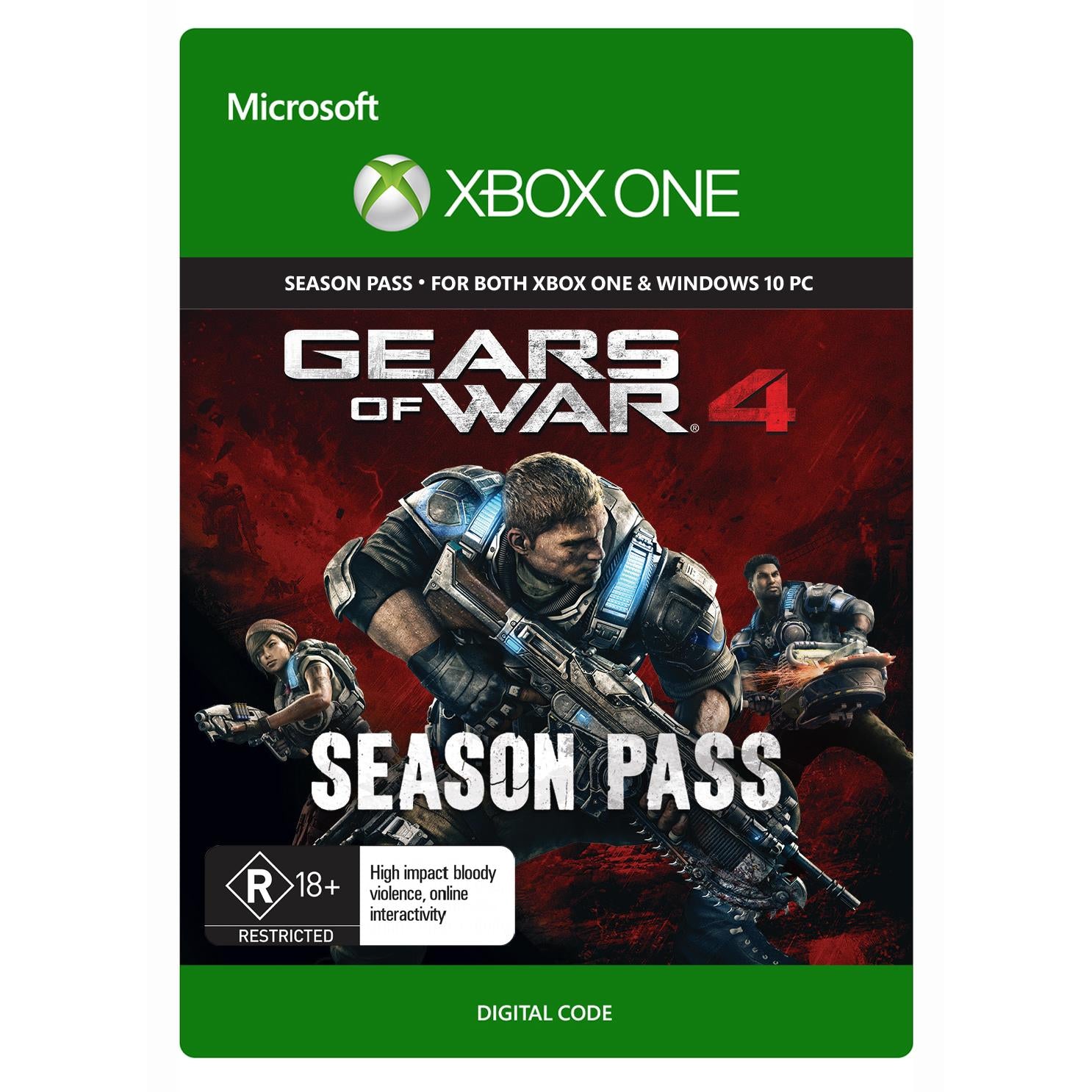 gears of war 4 season pass (digital download)