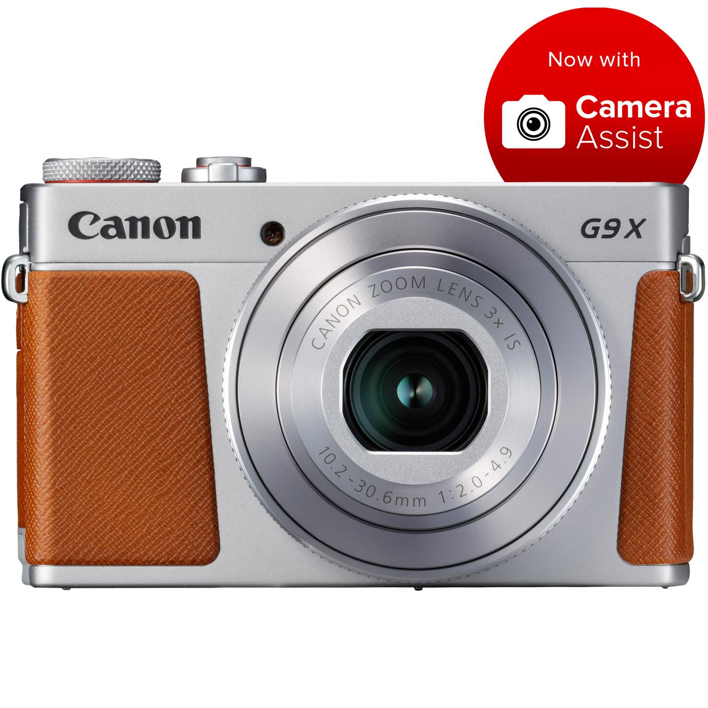 canon powershot g9x ii compact digital camera (silver)