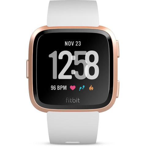 Fitbit Versa Smart Fitness Watch (White 