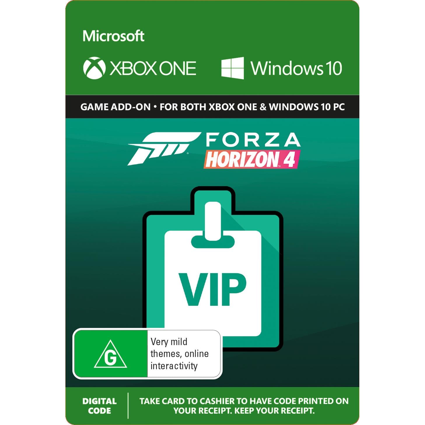 forza horizon 4 vip pass (digital download)