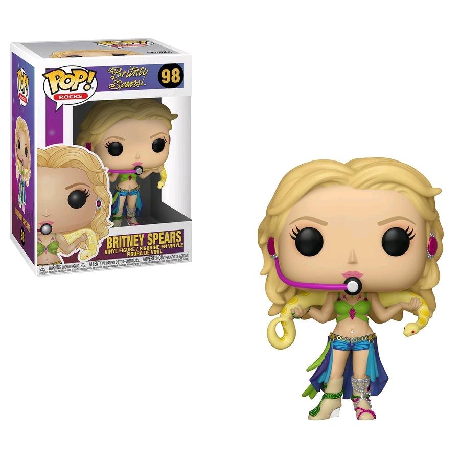 britney spears - britney spears (slave 4u) pop! vinyl