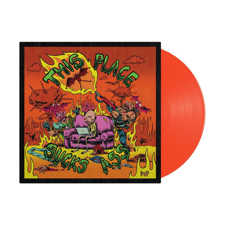 This Place Sucks Ass (Neon Orange Vinyl) | JB Hi-Fi