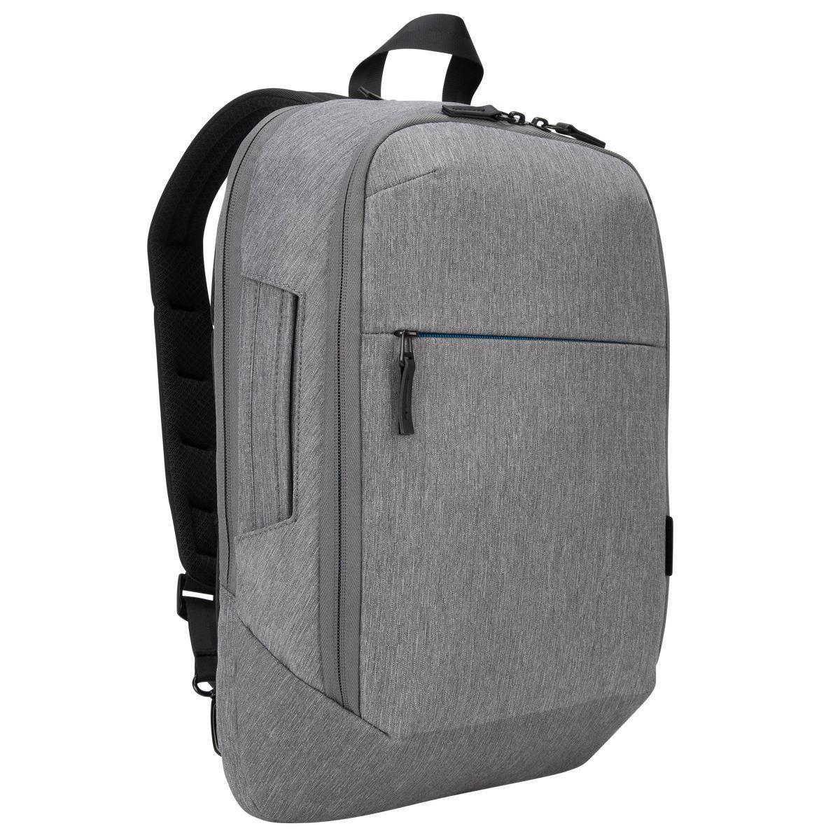 targus citylite pro convertible 15.6" 13l laptop backpack/briefcase bag (grey)