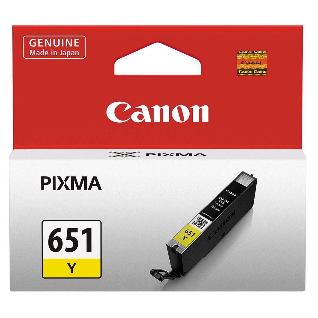 canon cli651y ink cartridge (yellow)
