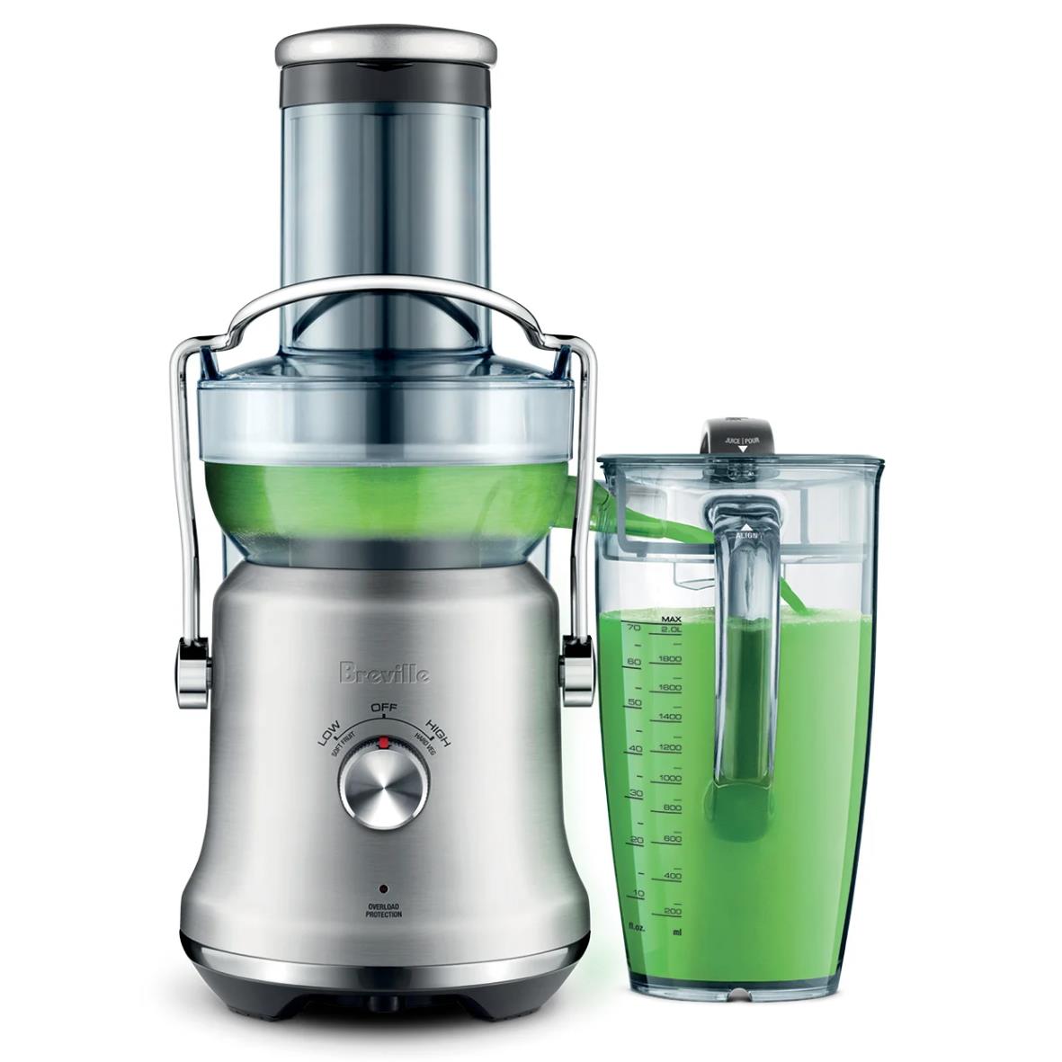 breville the juice fountain cold plus (brushed stainless steel)