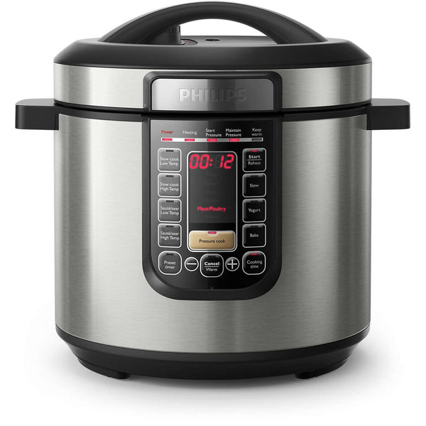 Breville The Smart Temp 6L Slow Cooker In Stainless Steel BSC420SS