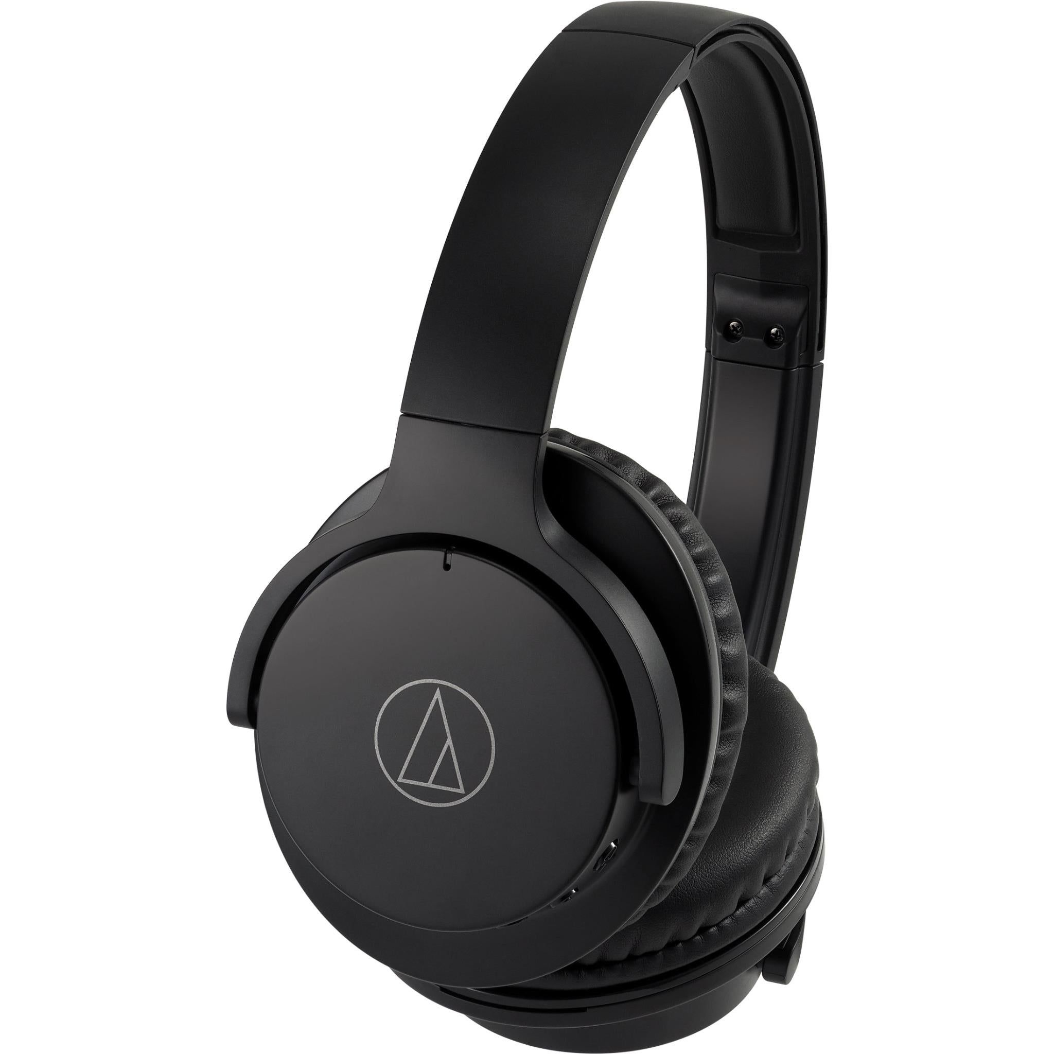 audio-technica ath-anc500bt over-ear wireless noise cancelling headphones (black)