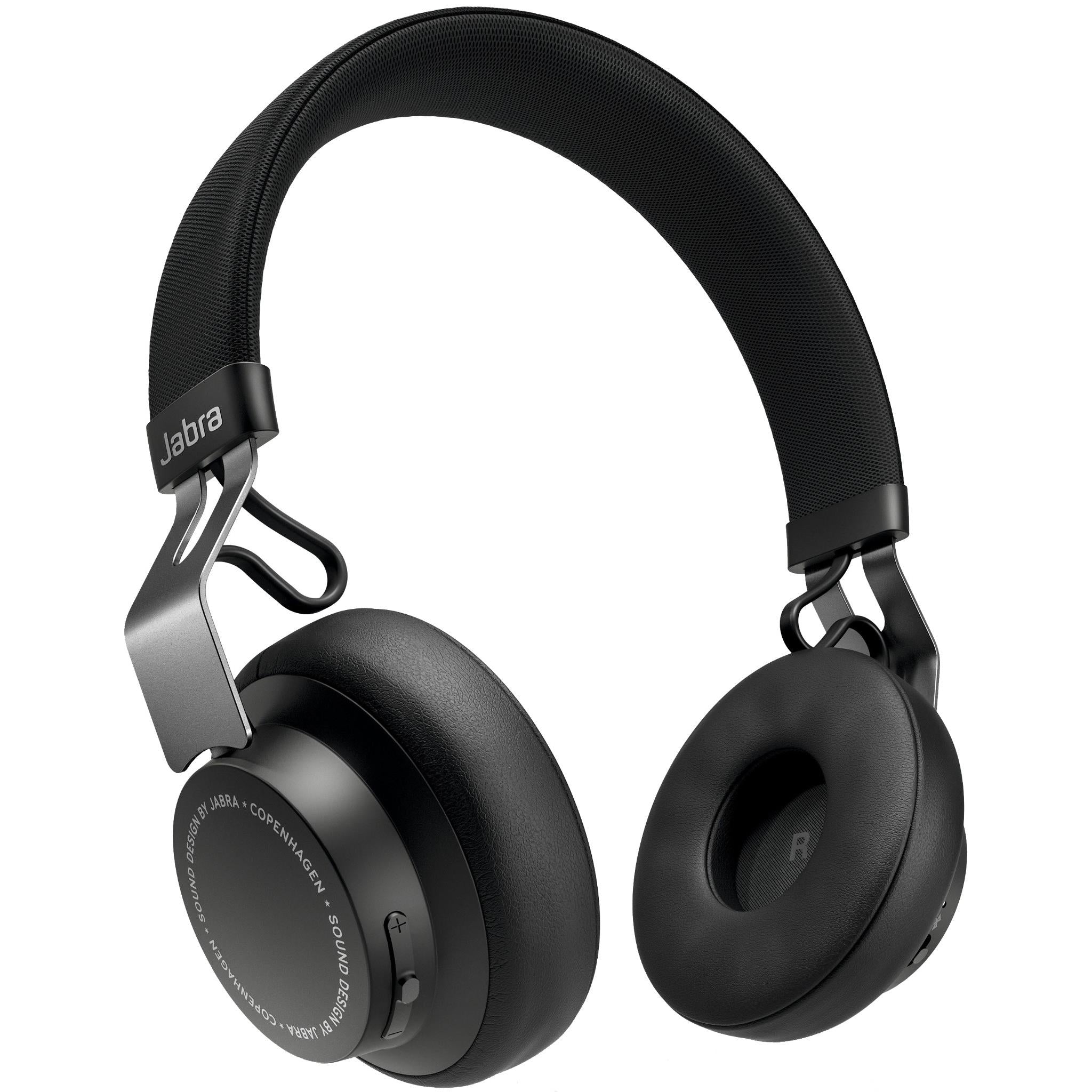 jabra move style edition on-ear wireless bluetooth headphones (titanium black)