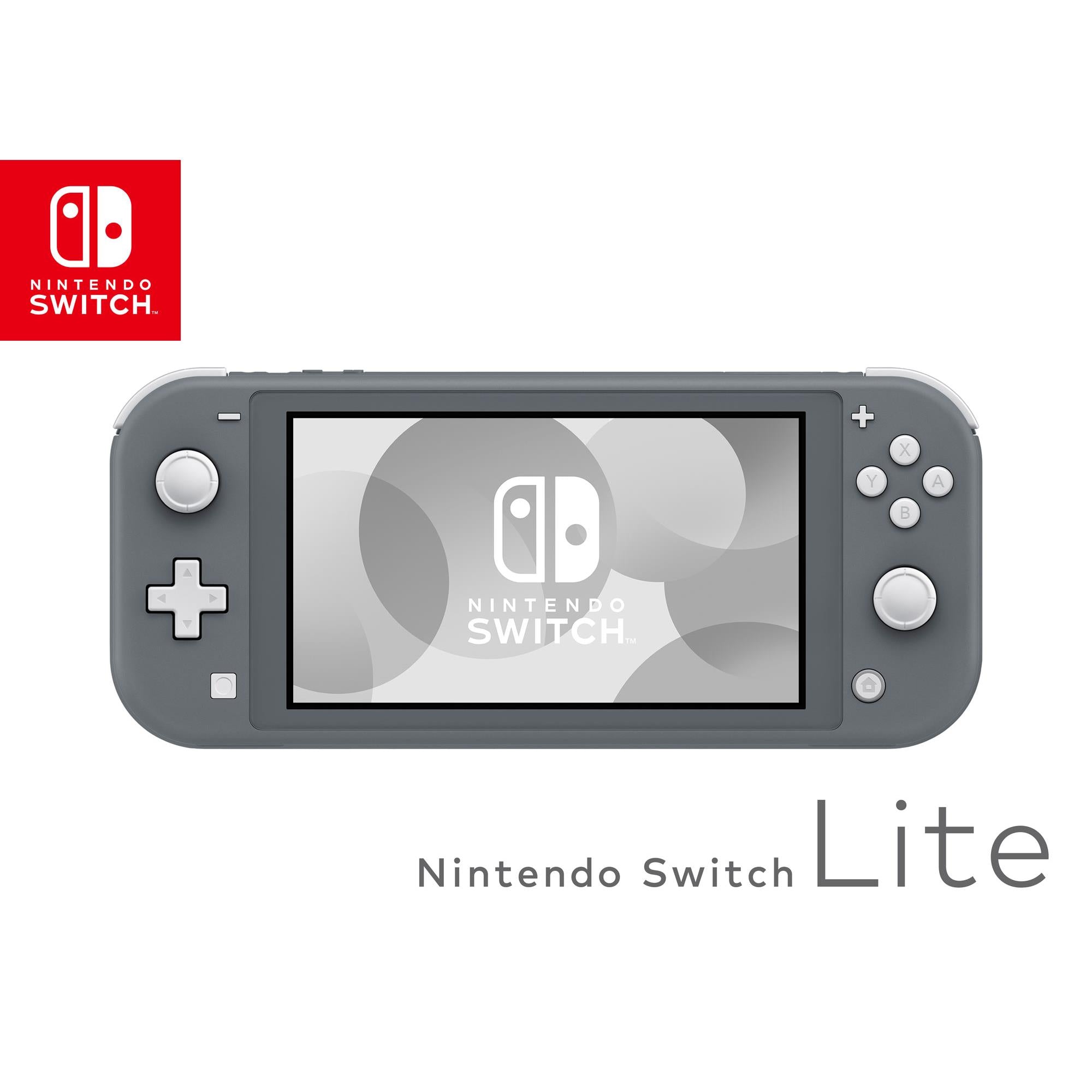 nintendo switch lite console (grey)