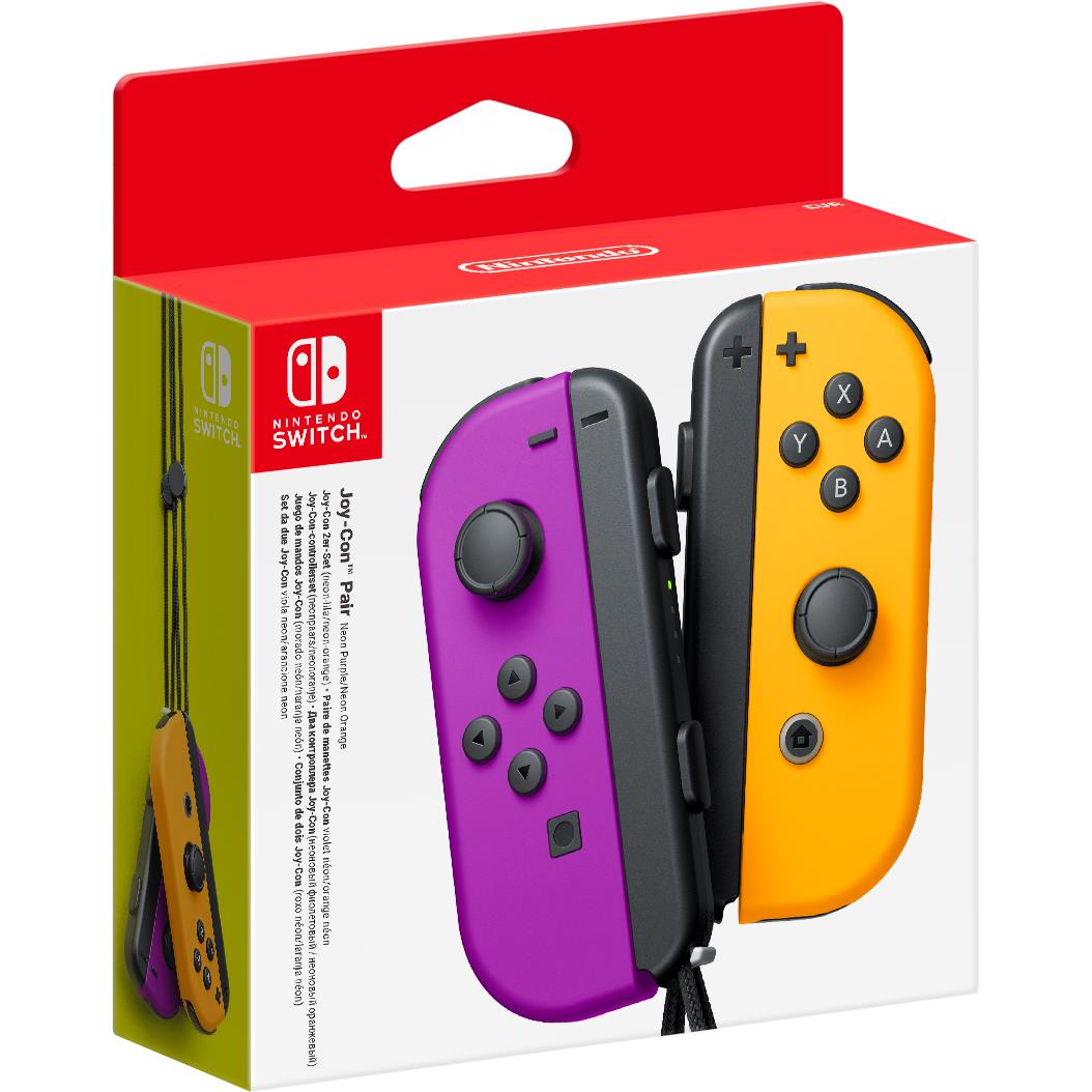 Nintendo Switch Joy-Con Controller Pair Blue & Neon Yellow - JB Hi-Fi