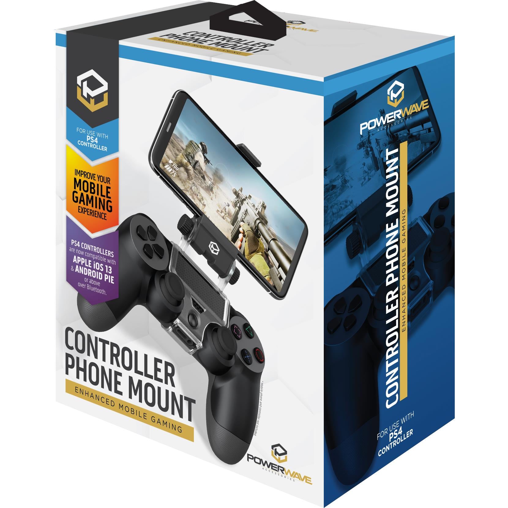 powerwave controller phone mount for ps4