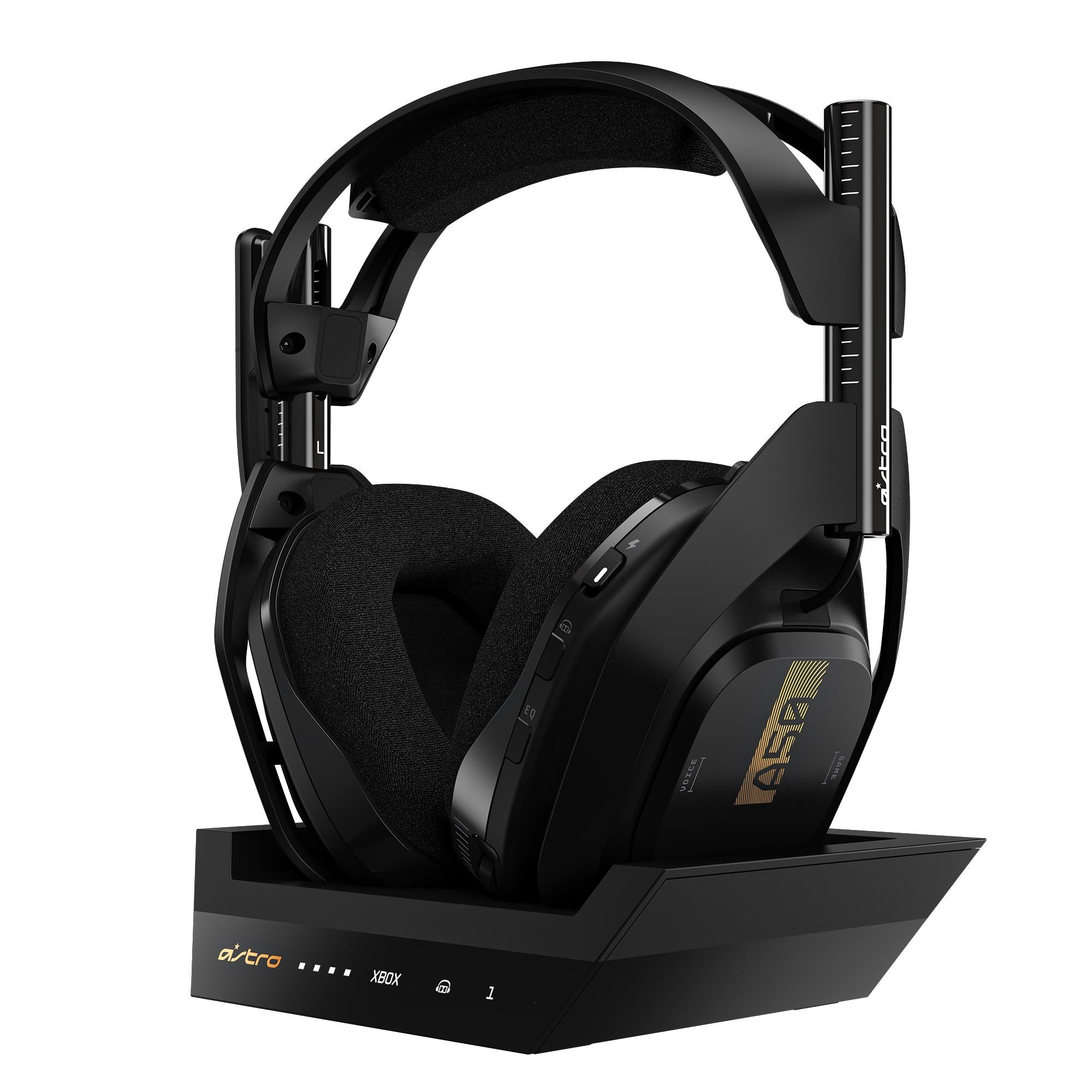 ASTRO Gaming A50 Wireless Headset Base Station Gen Compatible With  PS5, PS4, PC, Mac Black/Silver イヤホン、ヘッドホン