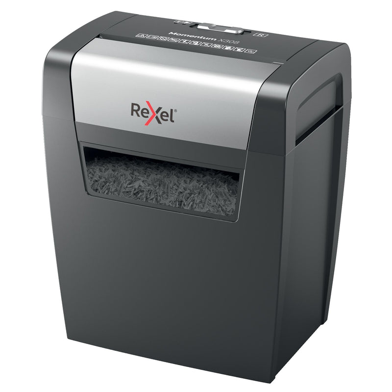 Rexel Momentum X308 15L Cross Shredder | JB Hi-Fi