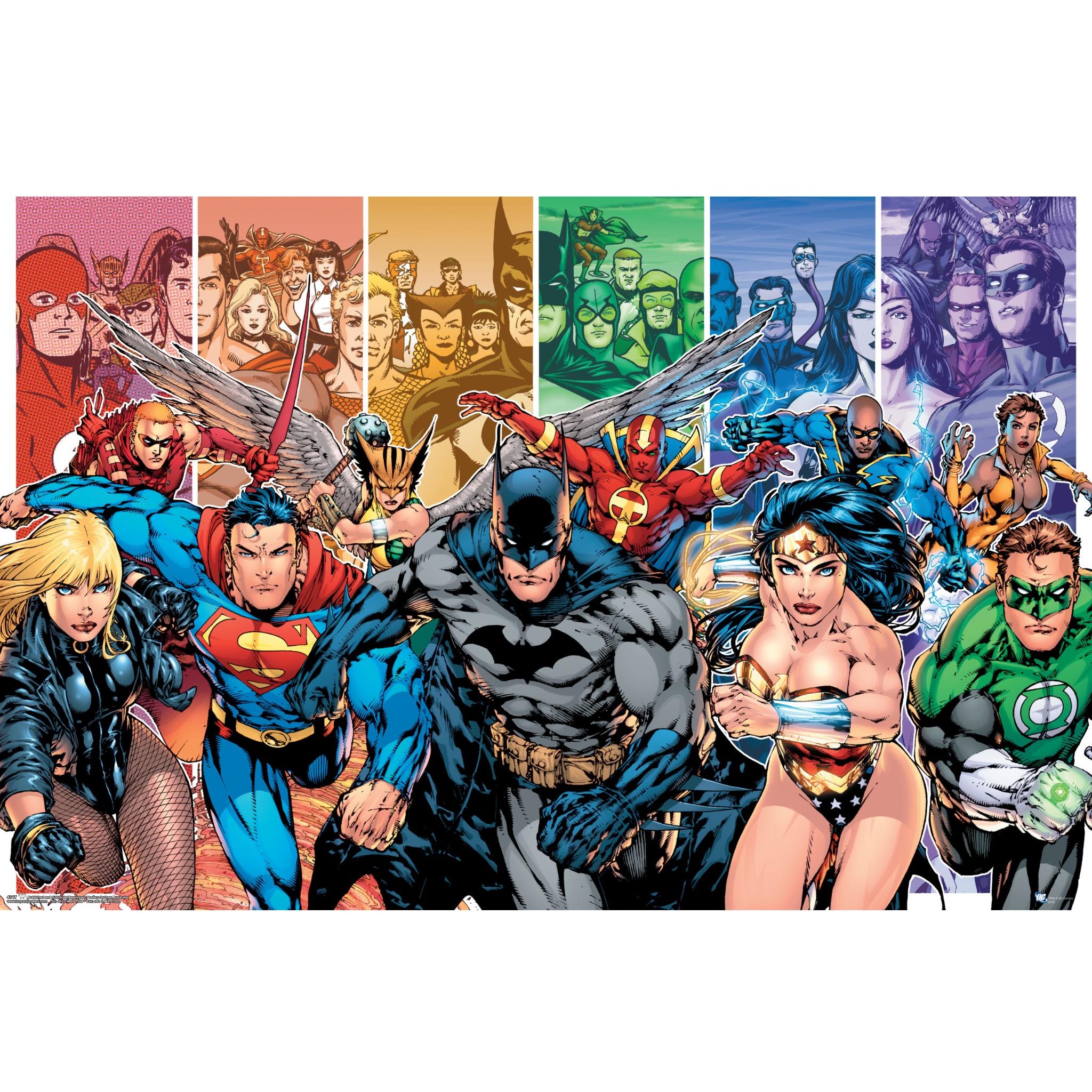 dc comics - justice league poster