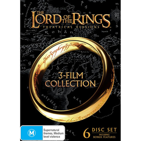 lord of the rings extended trilogy dvd