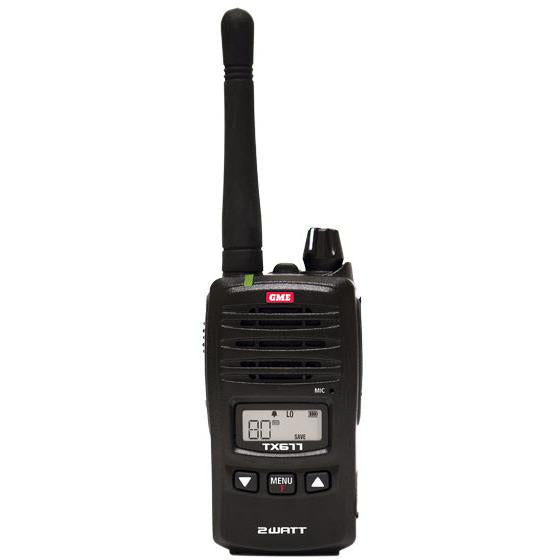 gme tx677 2w 80 channel uhf handheld radio